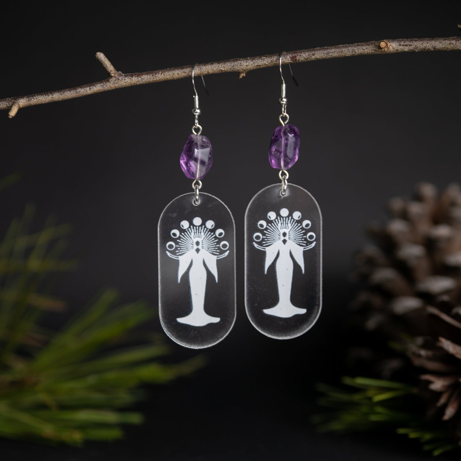 Moon Goddess Celestial Jewelry by Kinley Jewelry
