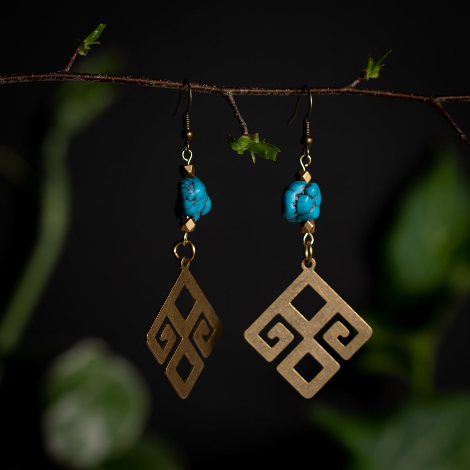 Southwest Crest Earrings