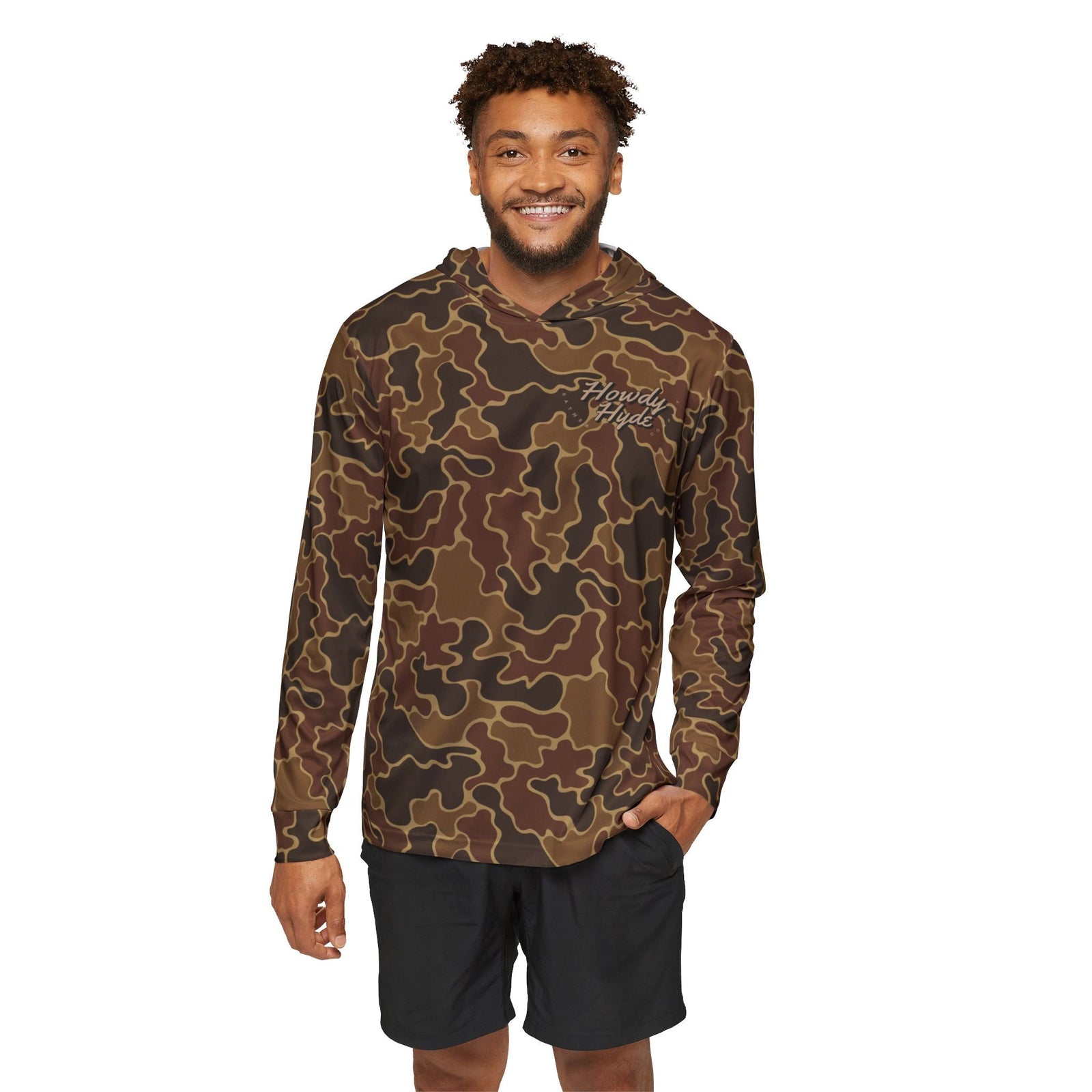 Old School Camo Performance Hoodie