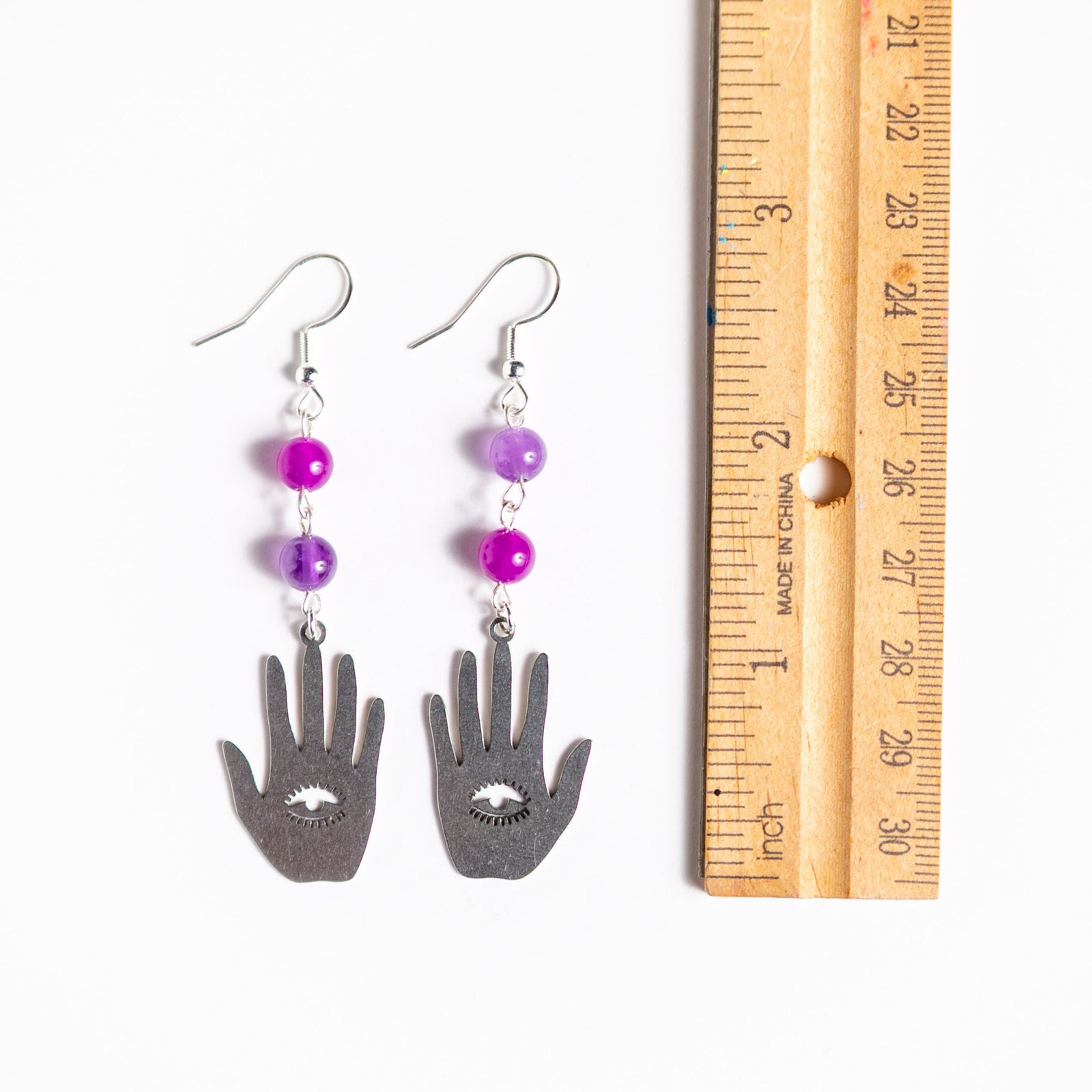 Hamsa Hand Good Energy Earrings