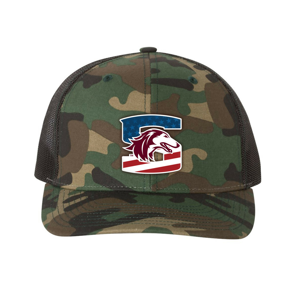 SIUC-USA RWB Adjustable Camo Mesh Cap - Officially Licensed - Limited Availability