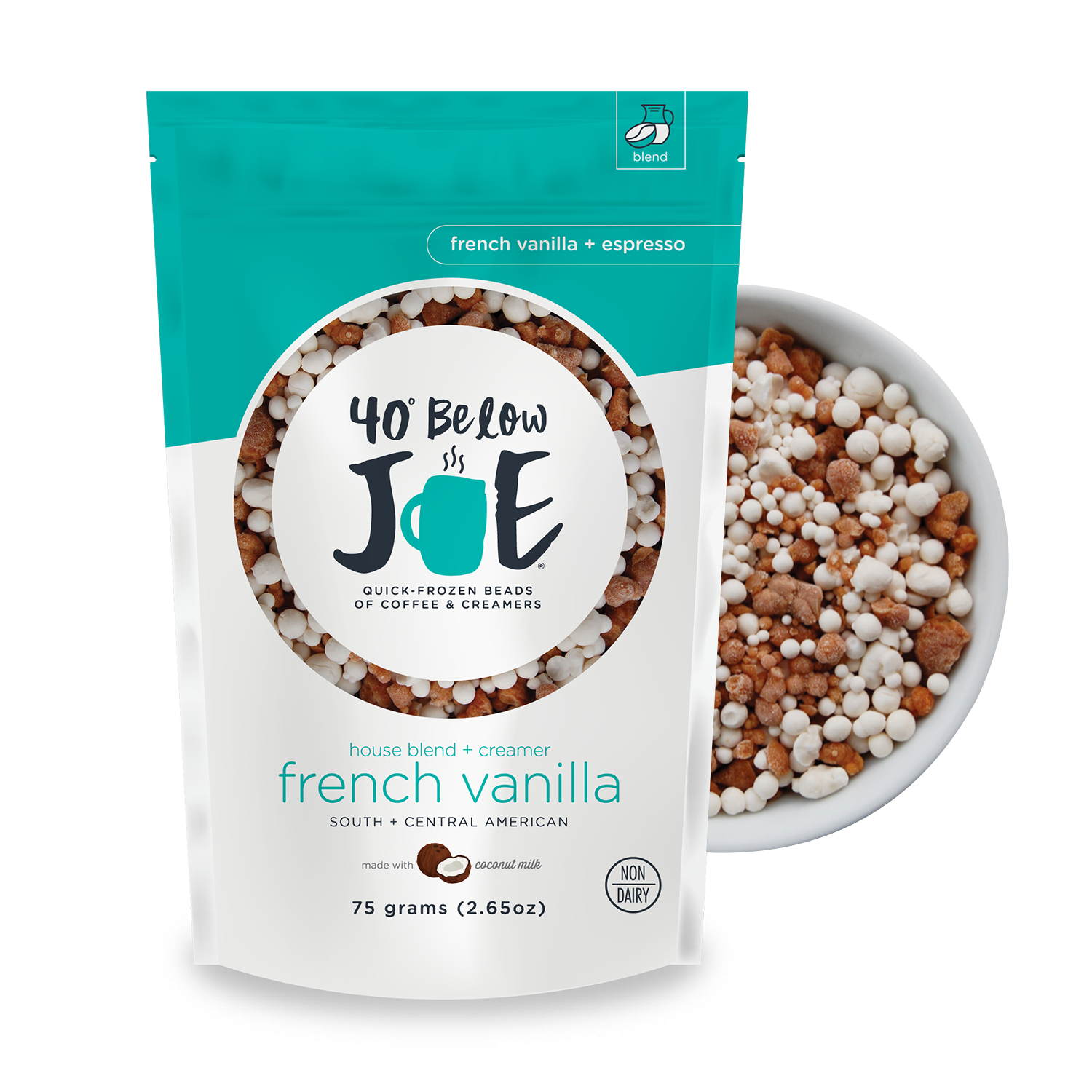 French Vanilla Creamer + House Blend Coffee Beads