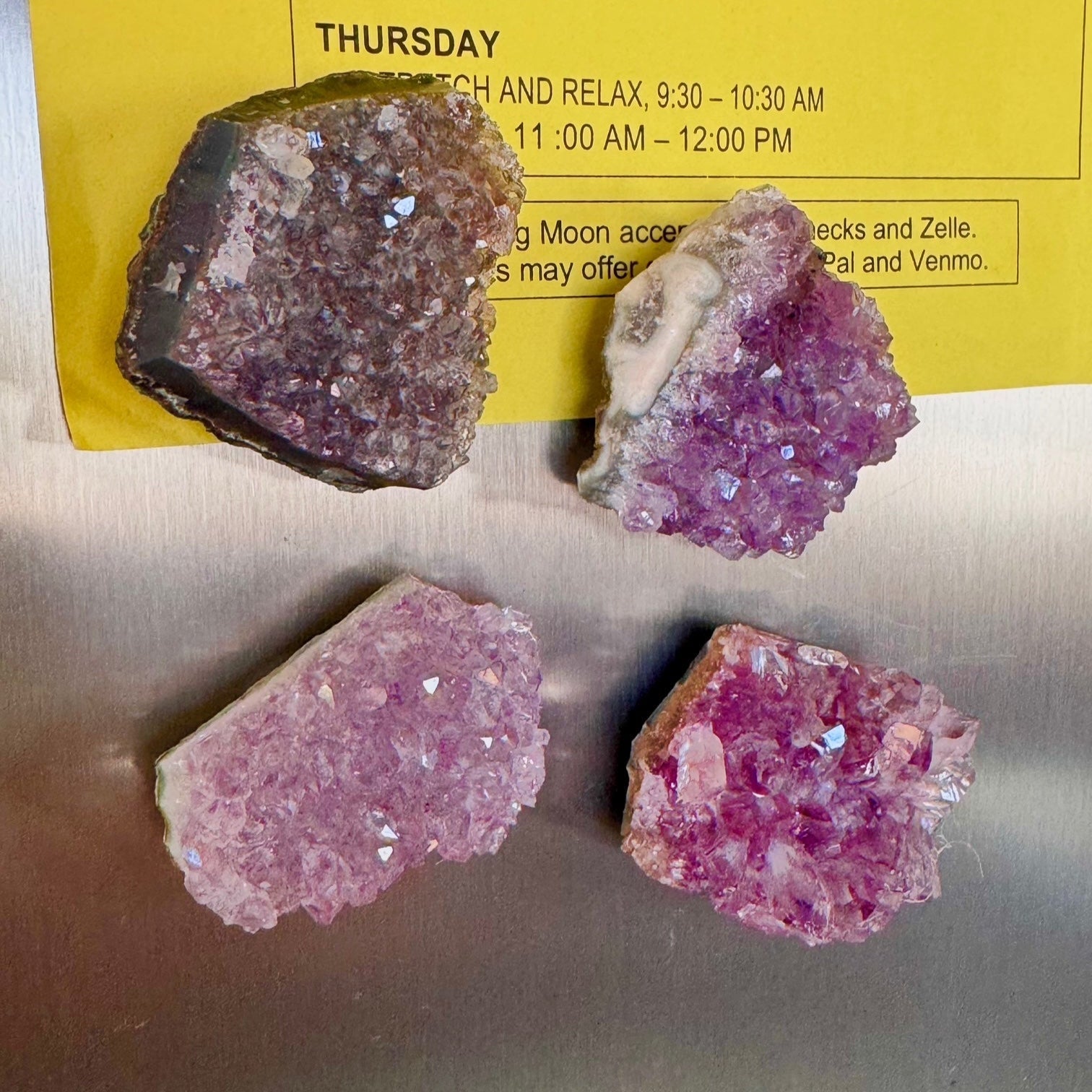 Amethyst Cluster Magnet for Home Kinley Jewelry