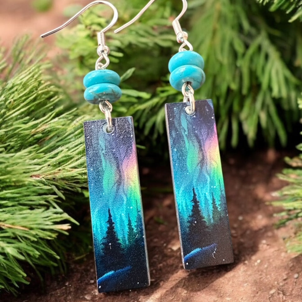 Aurora Borealis Earrings