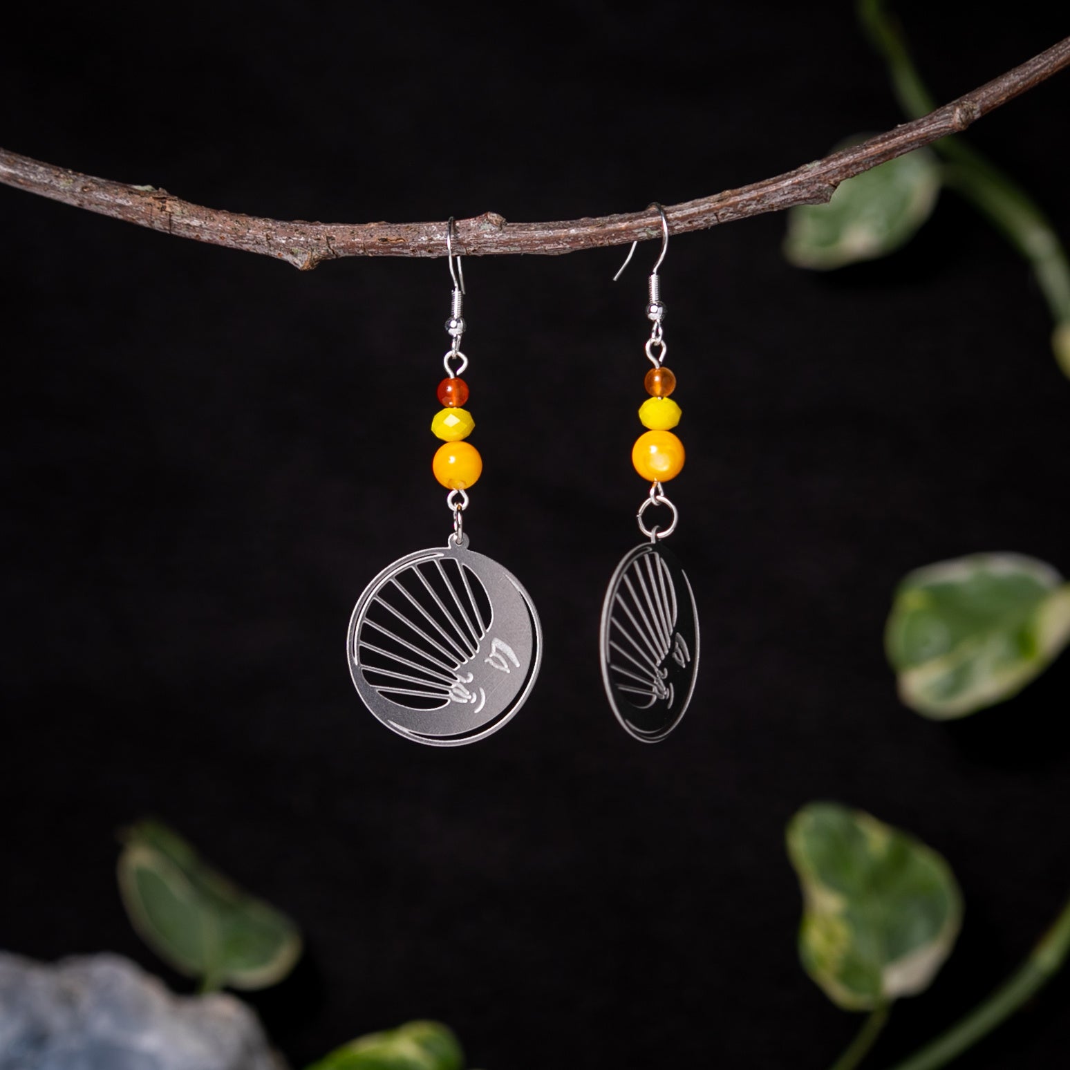 Autumn Moonbeam Earrings