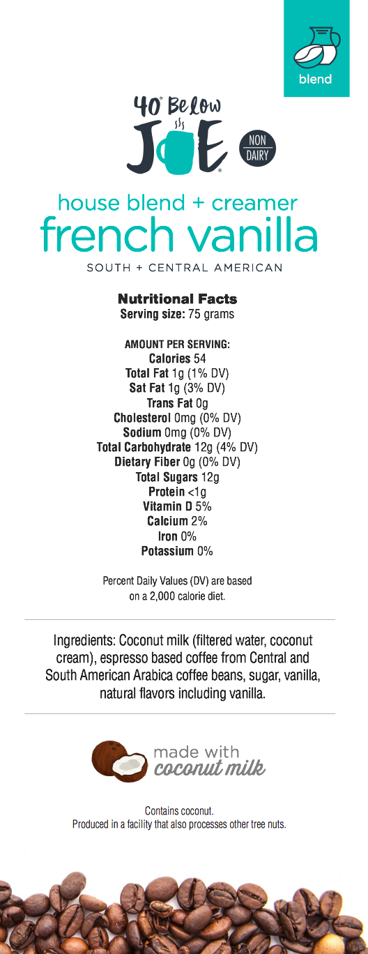 French Vanilla - 40 Below Joe®
