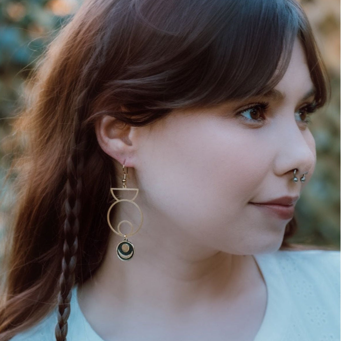 Cosmic Alignment Earrings