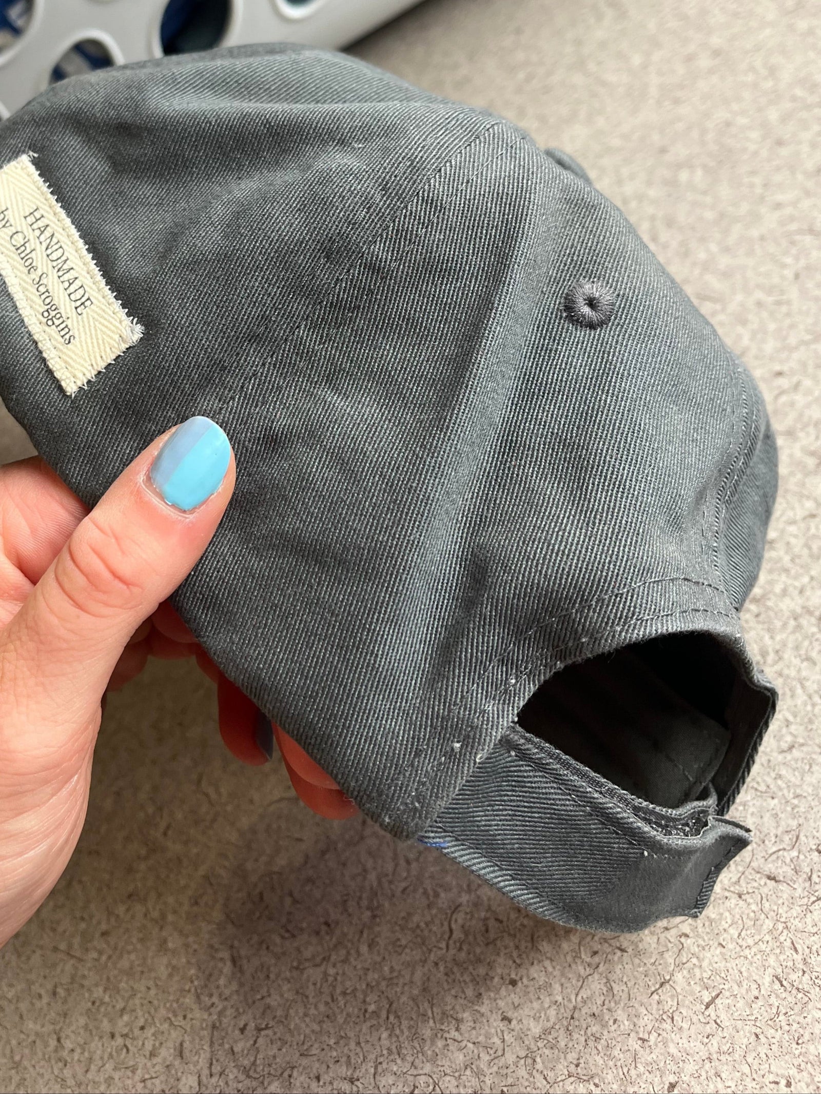 Gray Olympia Spartans Hat