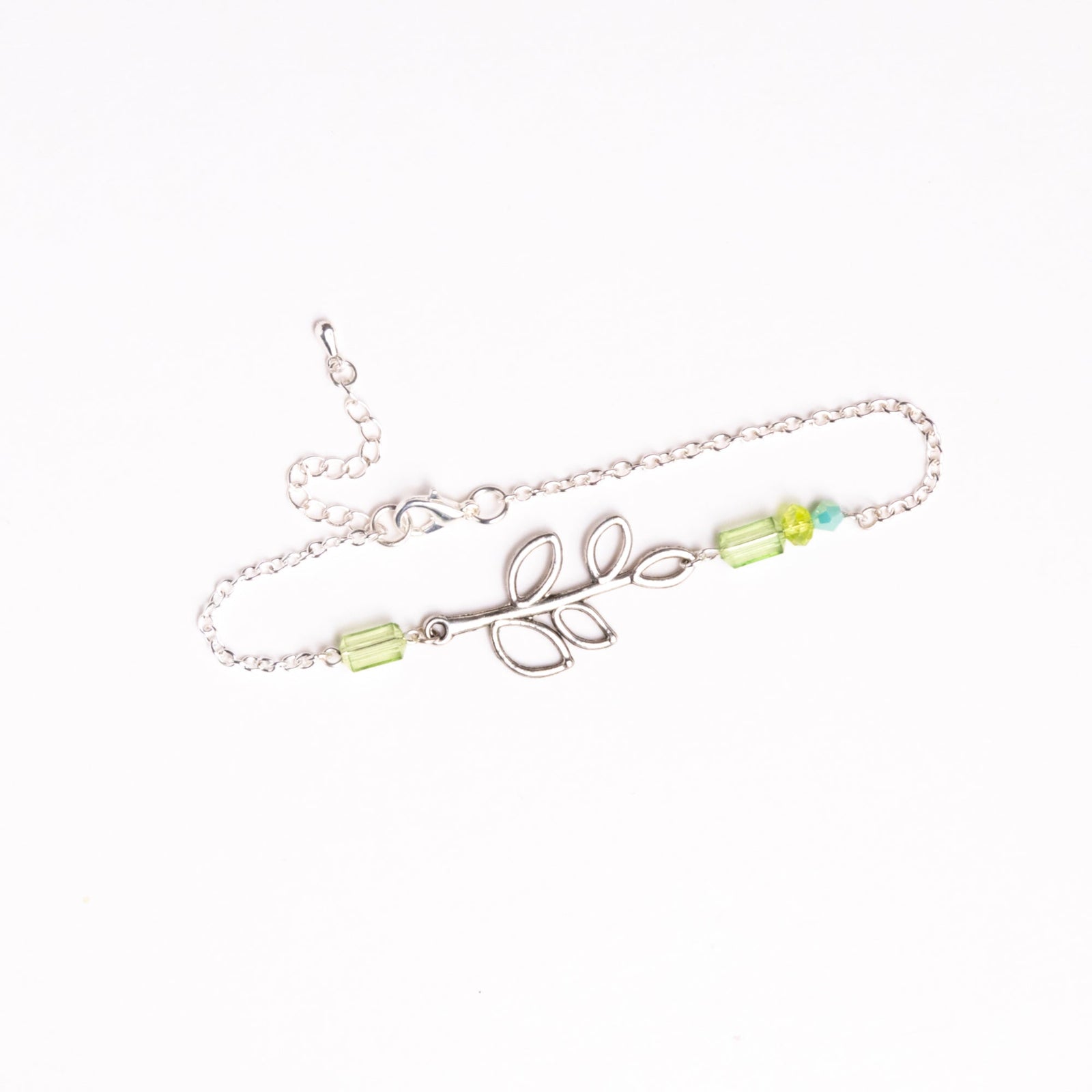 Green Leaves Anklet