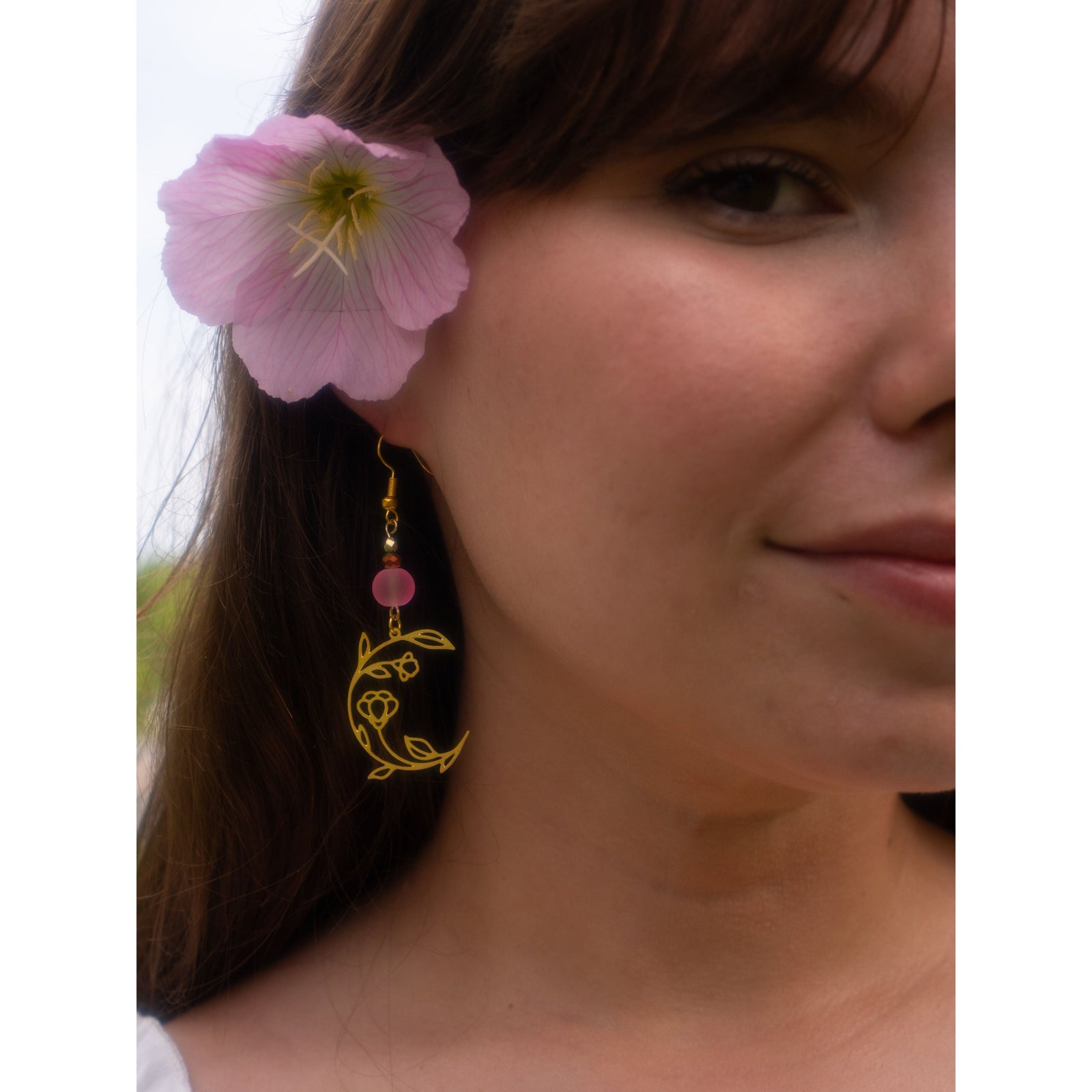Flower Moon Earrings