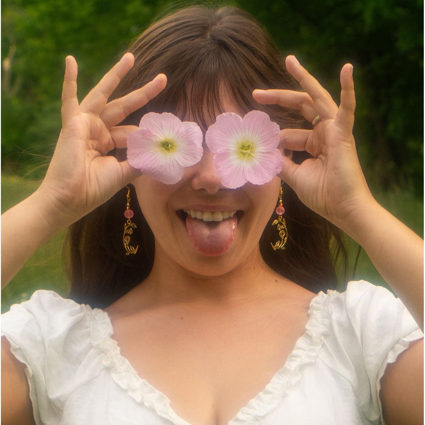 Flower Moon Earrings