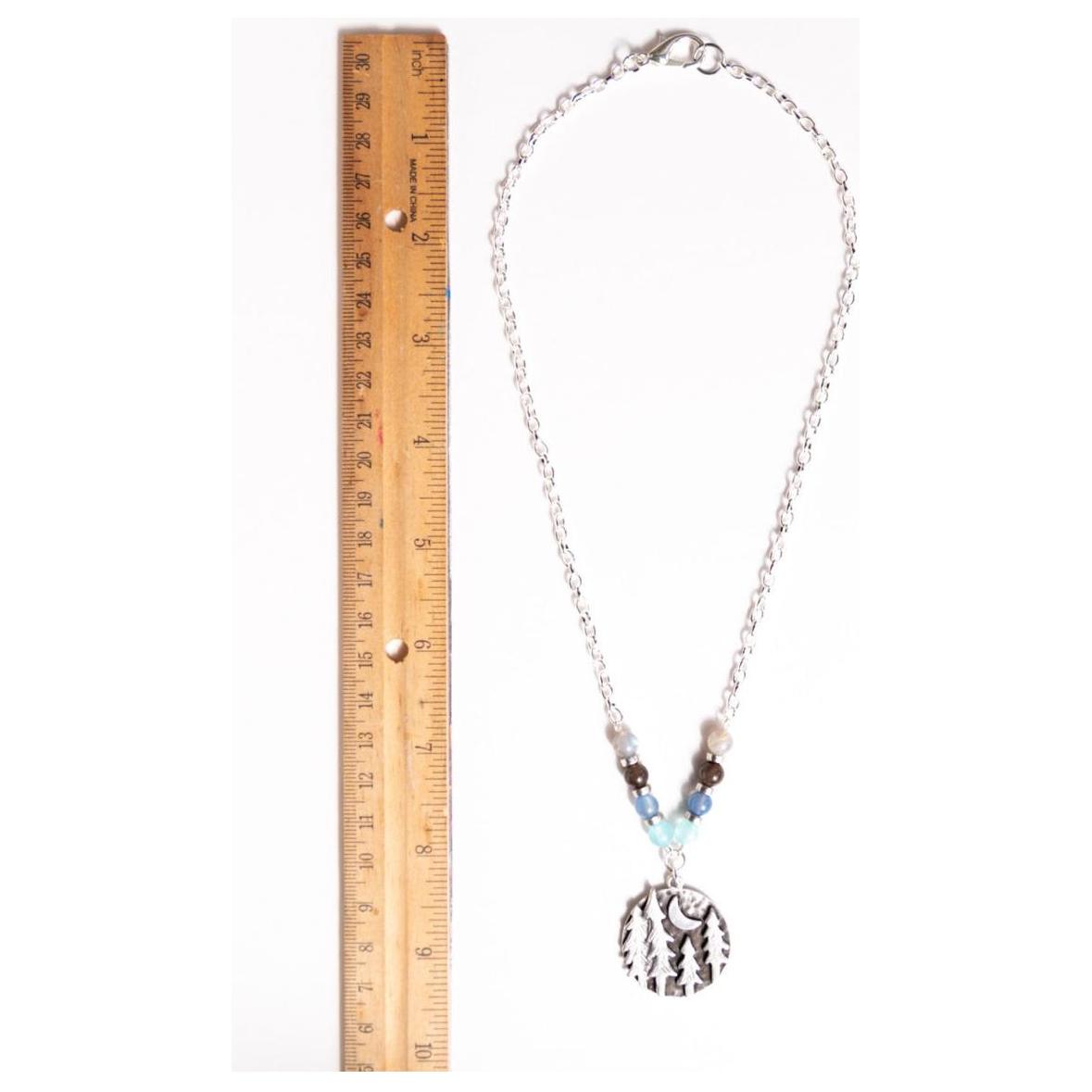 Moonlit Forest Pendant Necklace