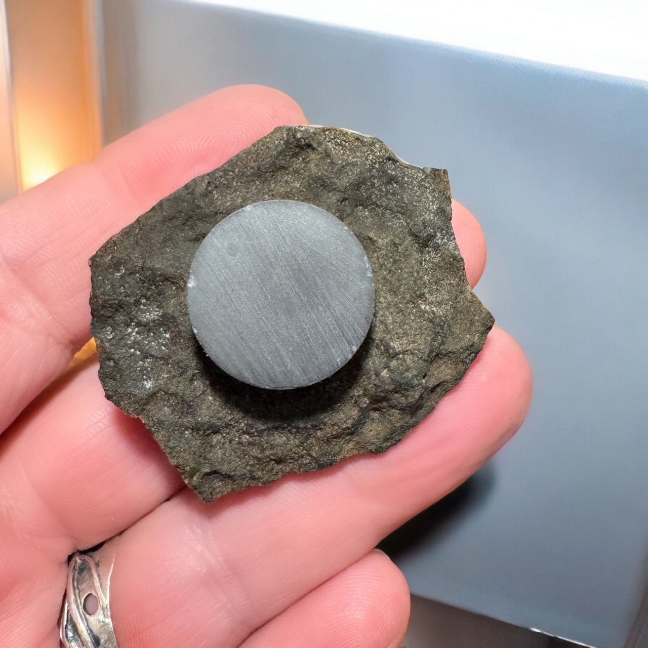 magnet home decor amethyst purple stone