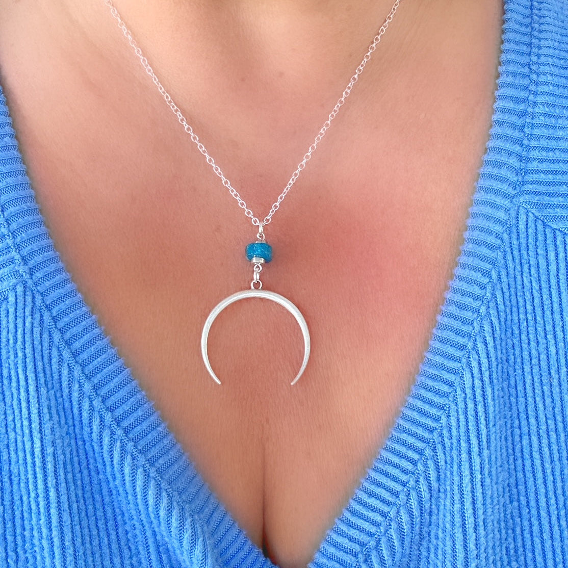 Horn Moon Guidance Necklace