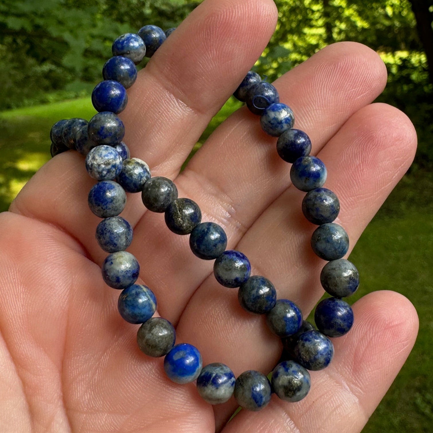 Lapis Luzuli Stretch Bracelet