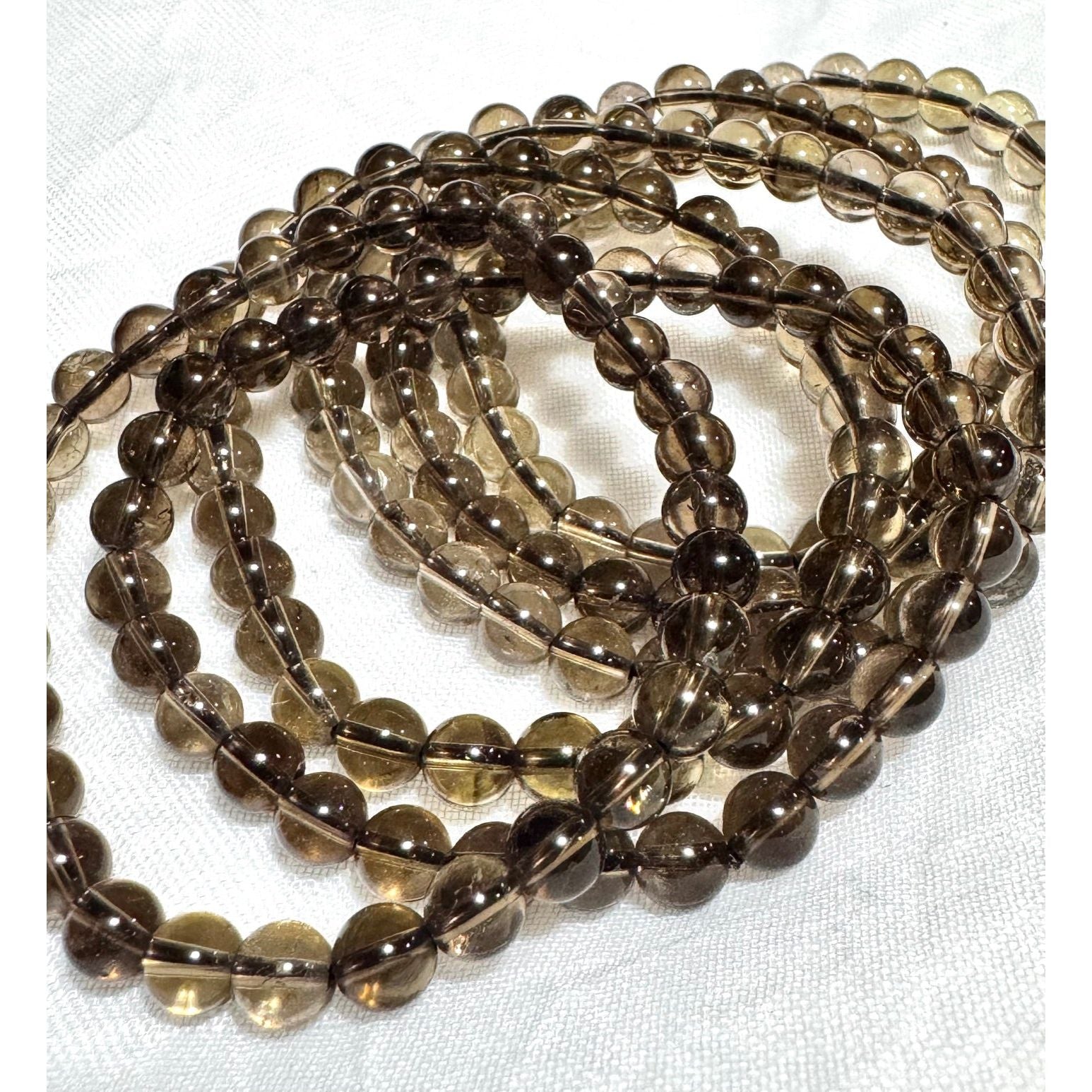 Smoky Quartz Stretch Bracelet