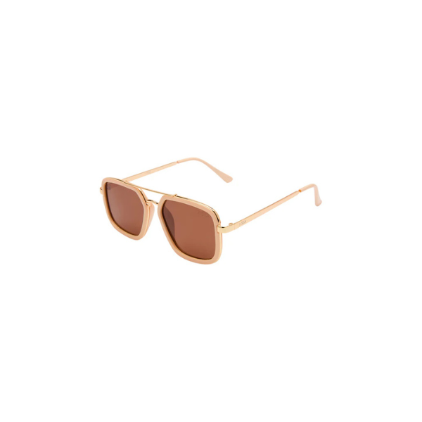 Cruz Sunglasses- Cream/Brown