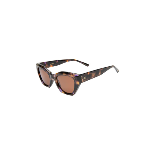 Avery Sunglasses - Blue Tort/Brown