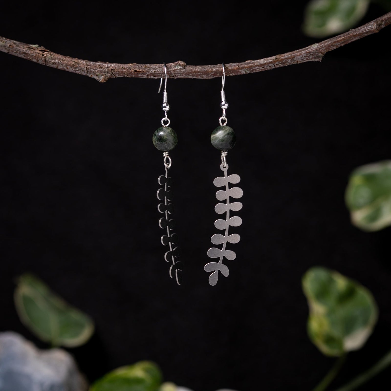 Swamp Fern Earrings