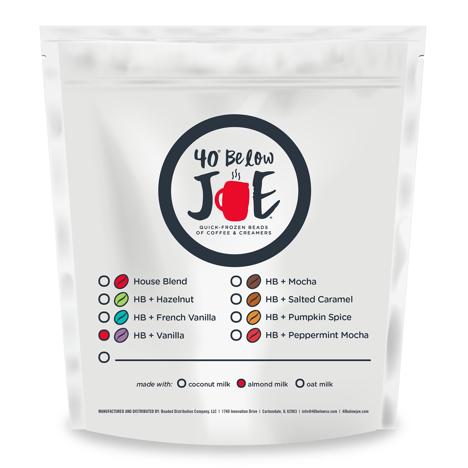 Vanilla Creamer + House Blend Coffee Beads