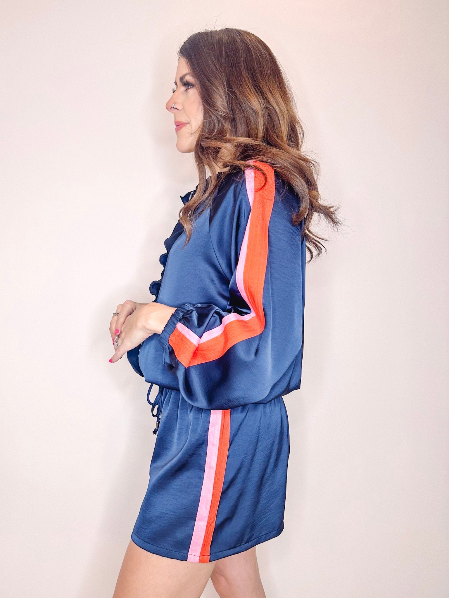 Eccentrics Boutique Two-Piece Set The Jenna Track Set