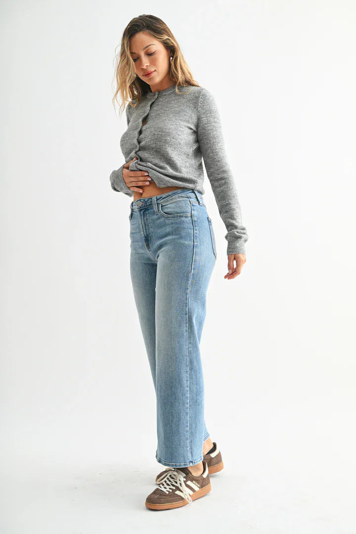 Eccentrics Boutique Denim The Slim Wide Leg Denim