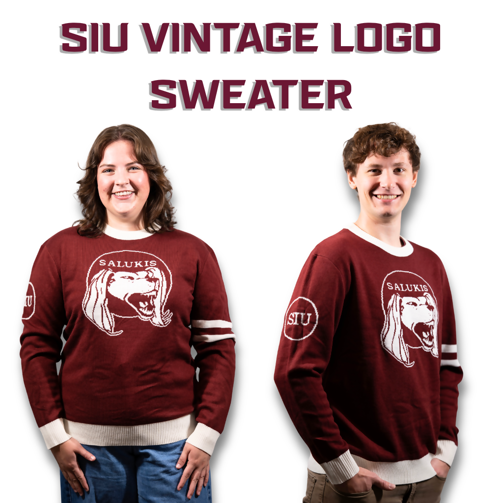 SIU Saluki Vintage Logo Sweater (PREORDER)