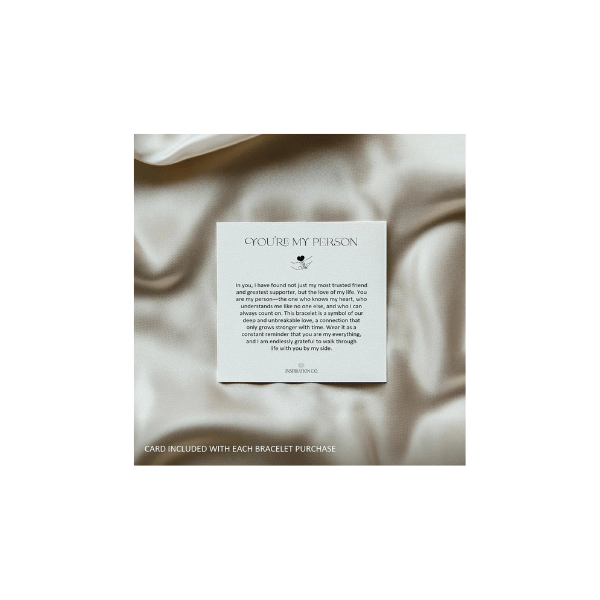 The Inspiration Co- You're My Person - Amazonite