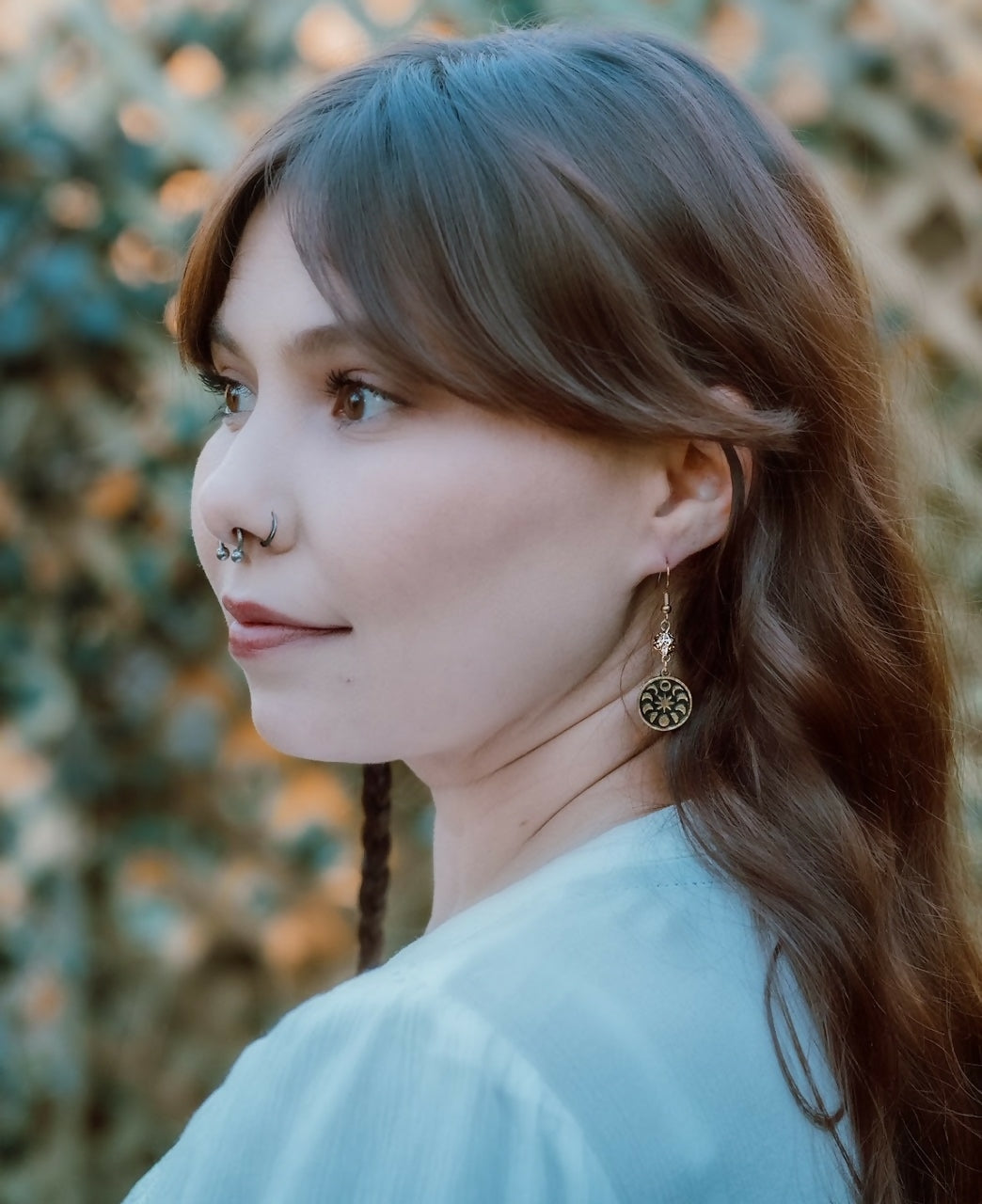 Solar Eclipse in the Round Earrings