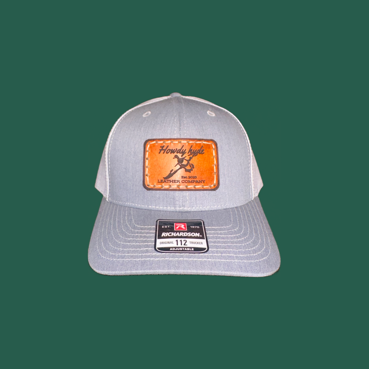 Duck Fly - Heather Grey/ White Hat