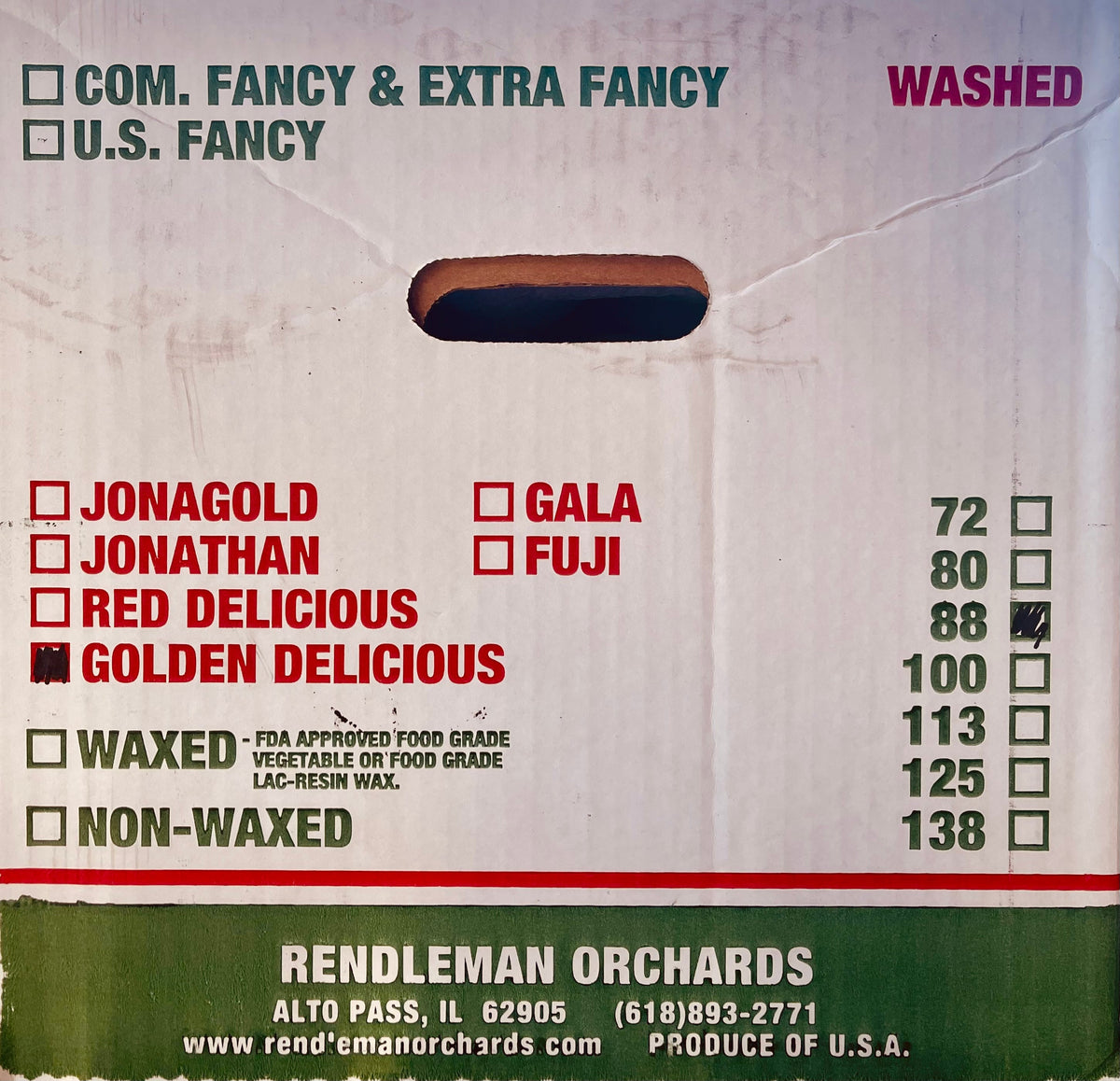 Tray Pack "Bushel Box" Free Shipping Included!*