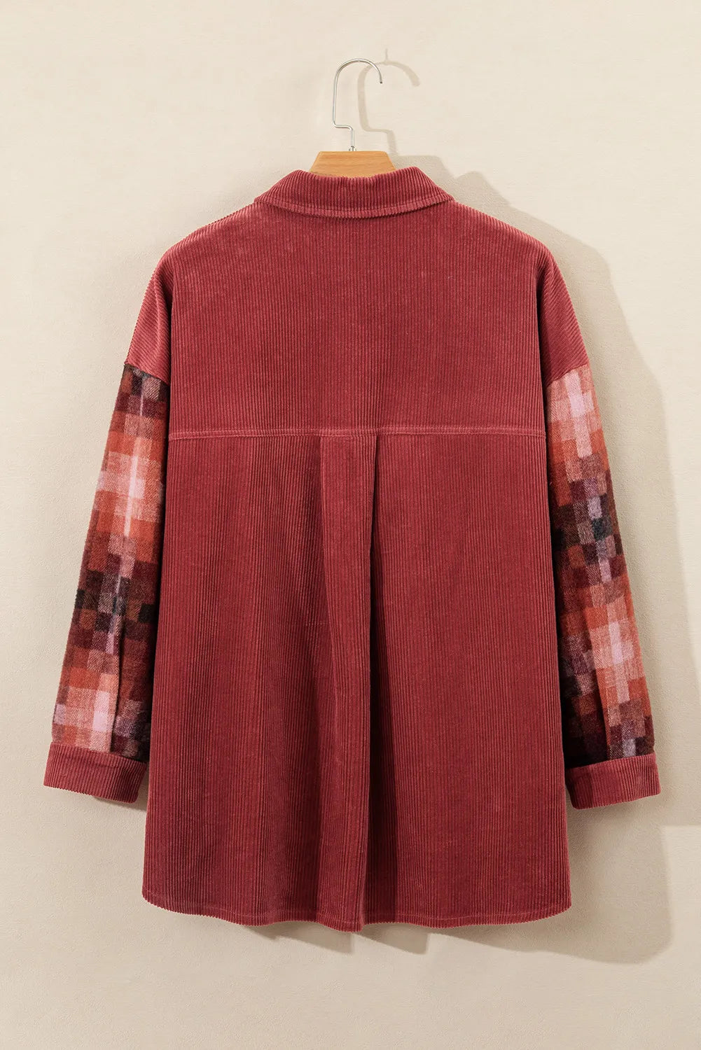 Pixelated Shacket - Button Up Long Sleeve