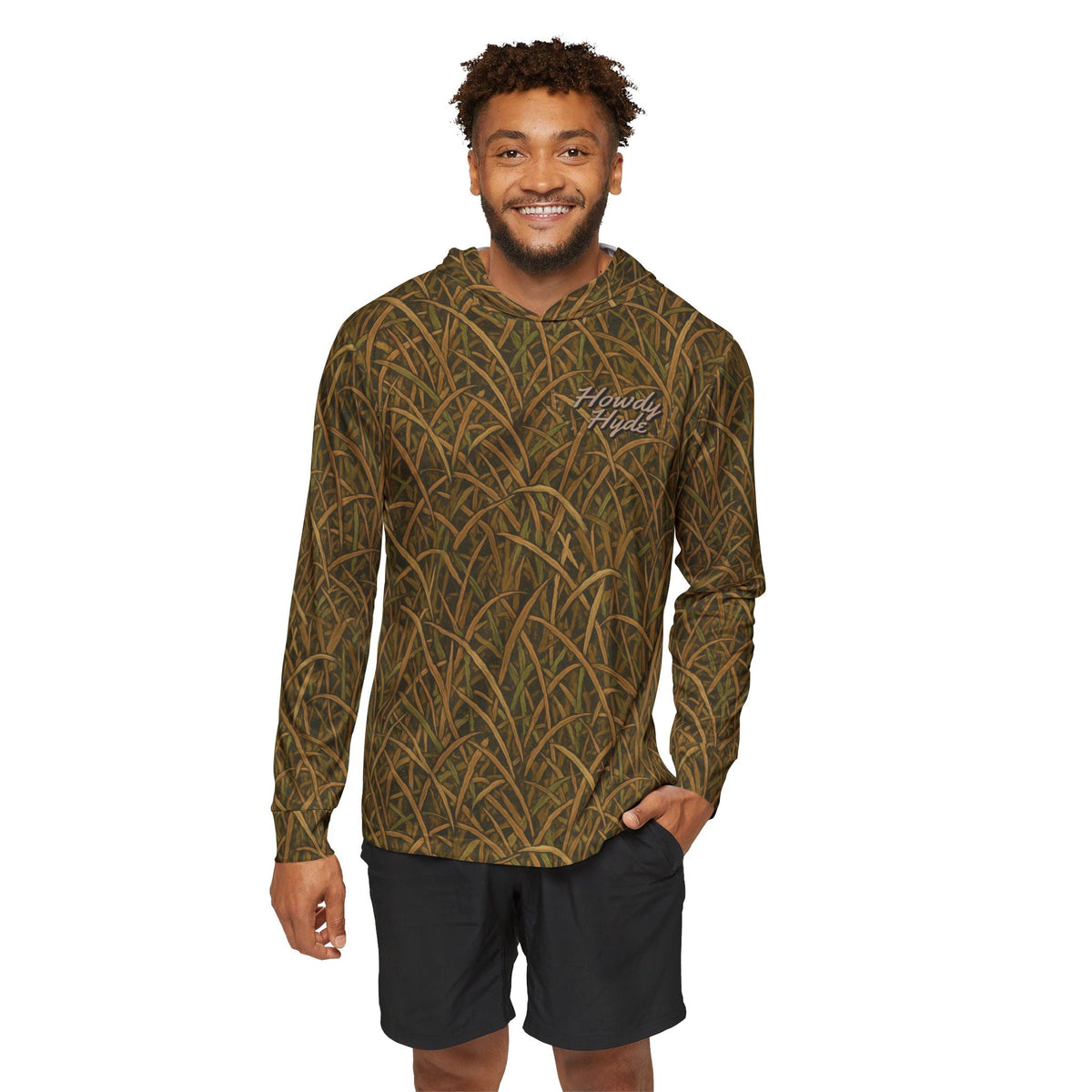 Field Grass Camo Performance Hoodie