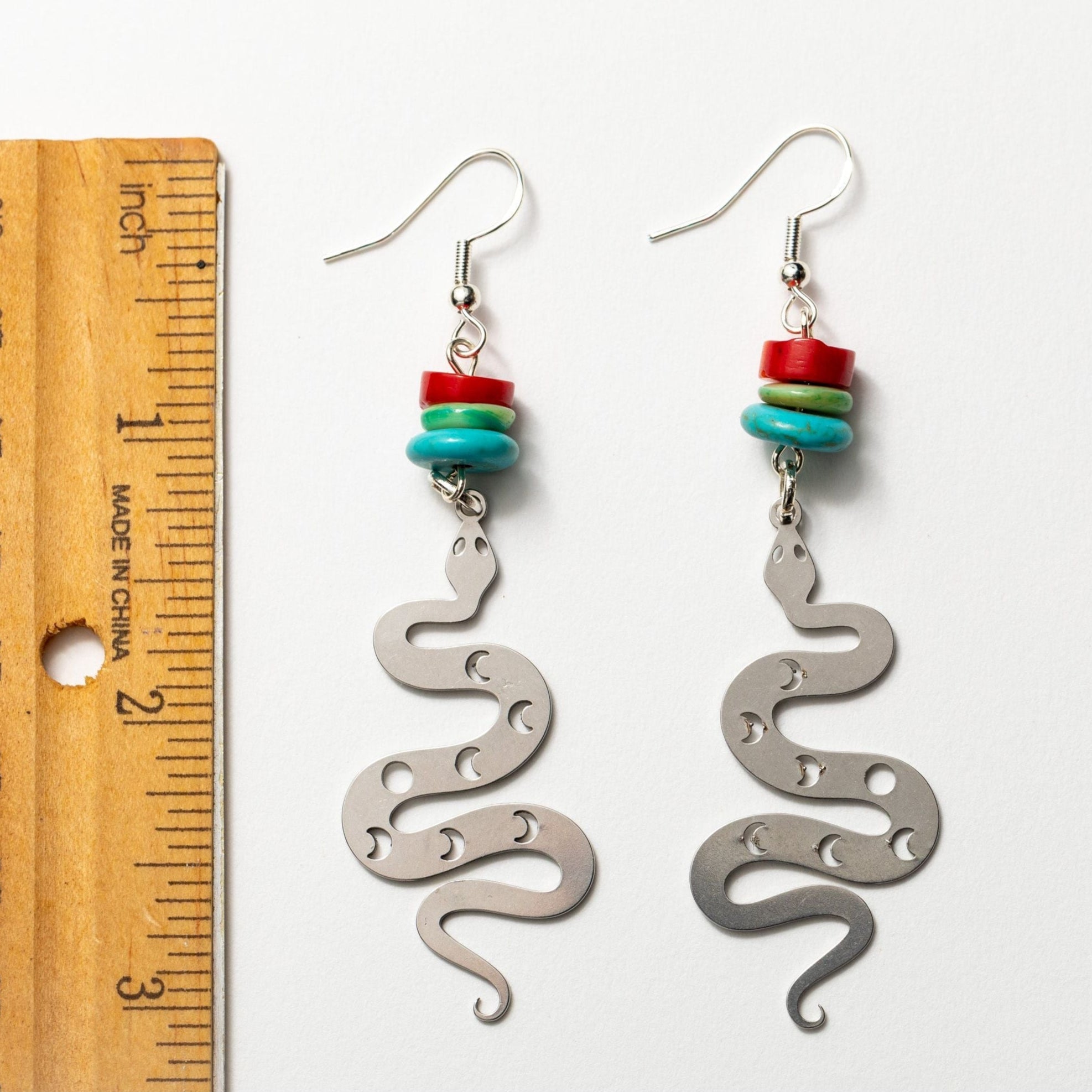 Luna Serpent Earrings