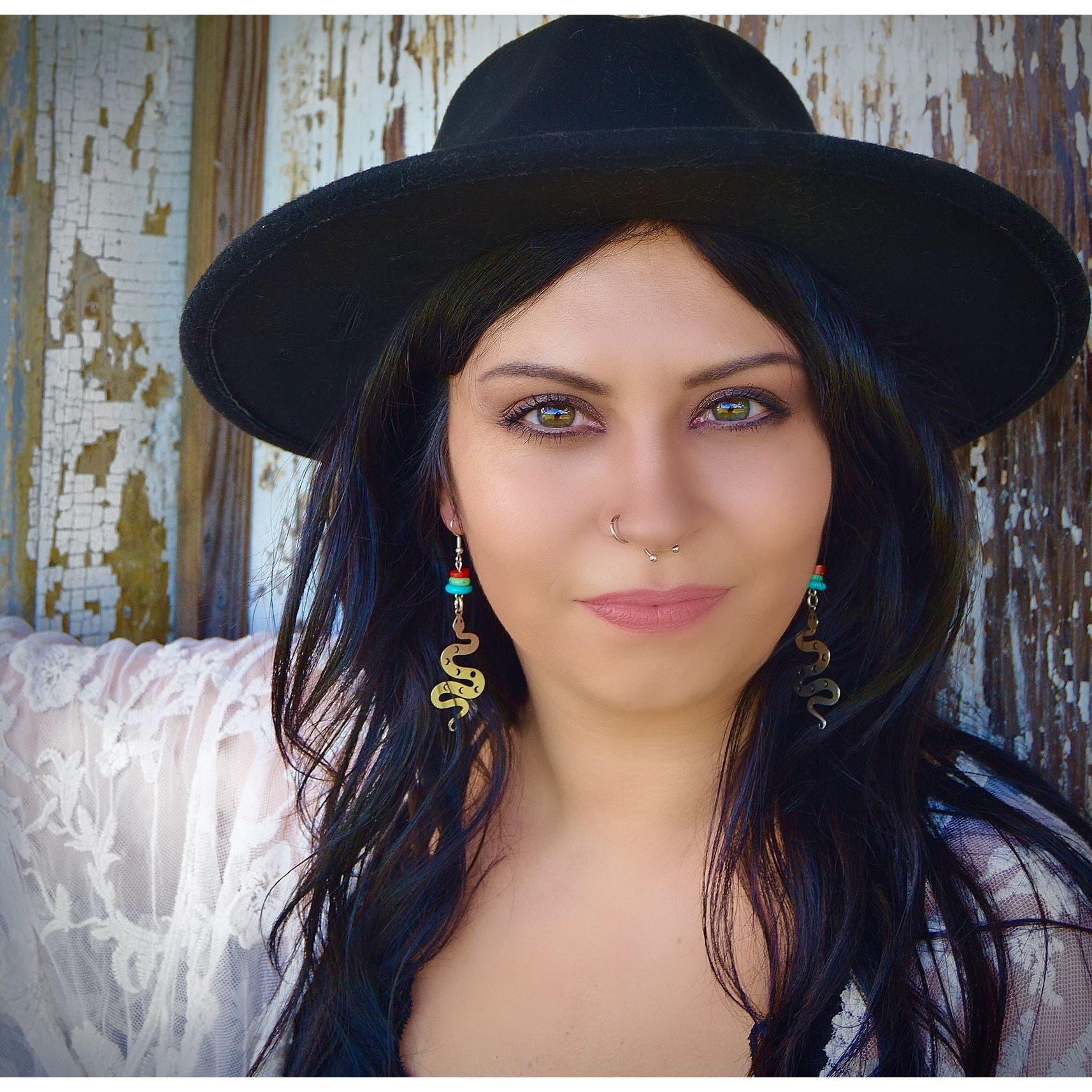 Luna Serpent Earrings