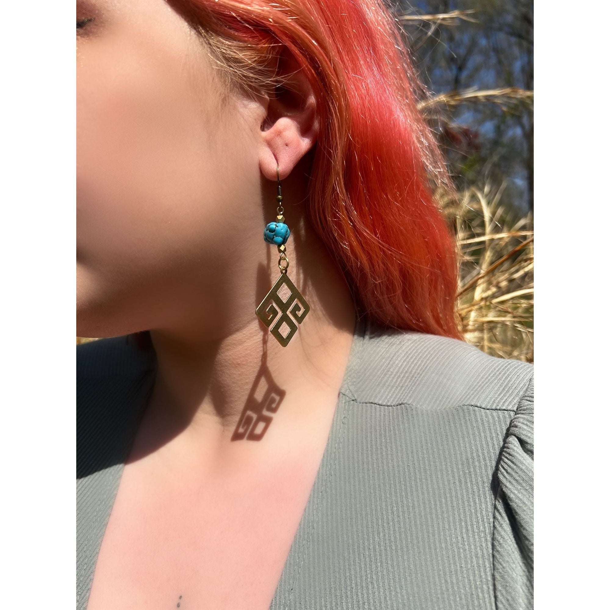 Southwest Crest Earrings