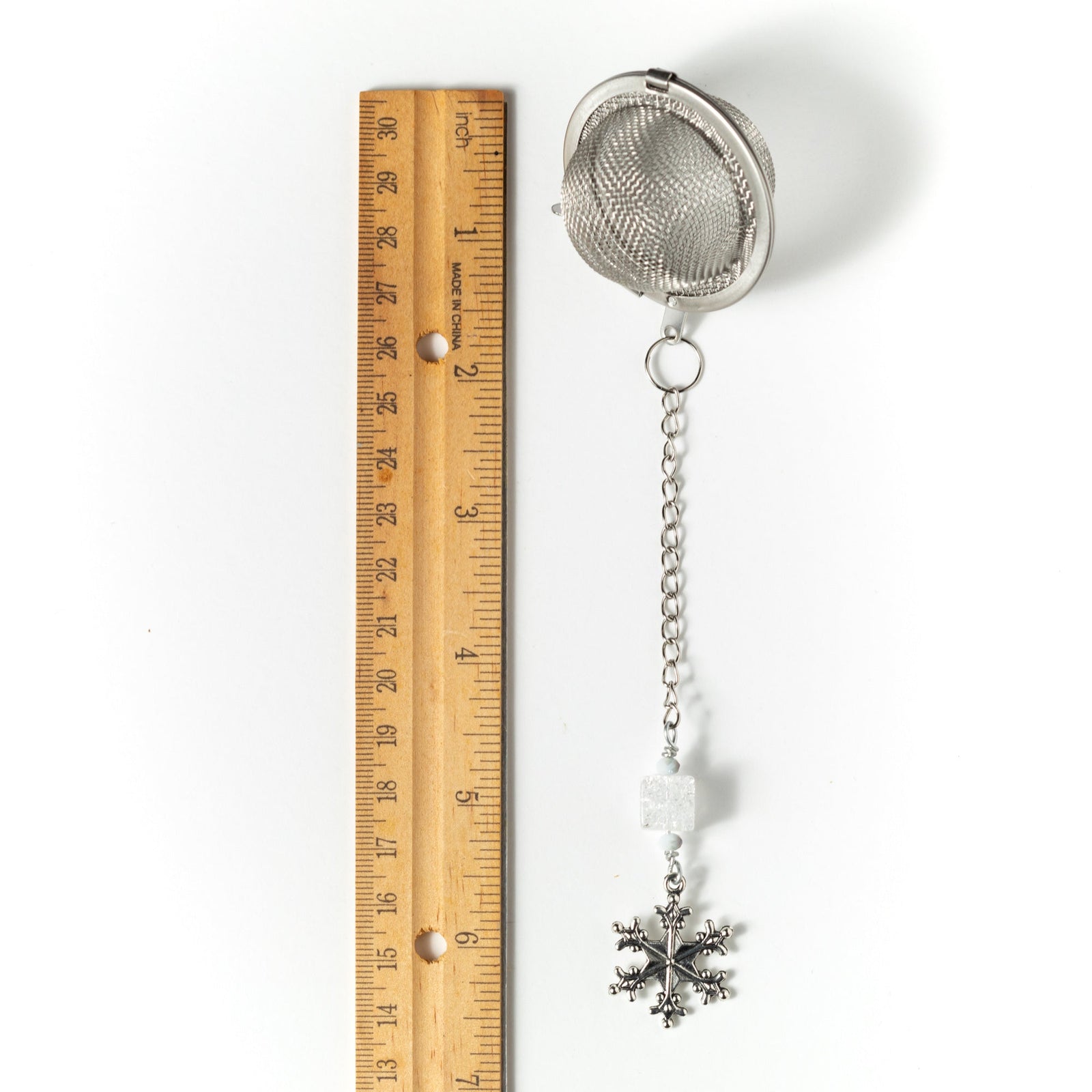 Winter Snow Charmed Tea Infuser