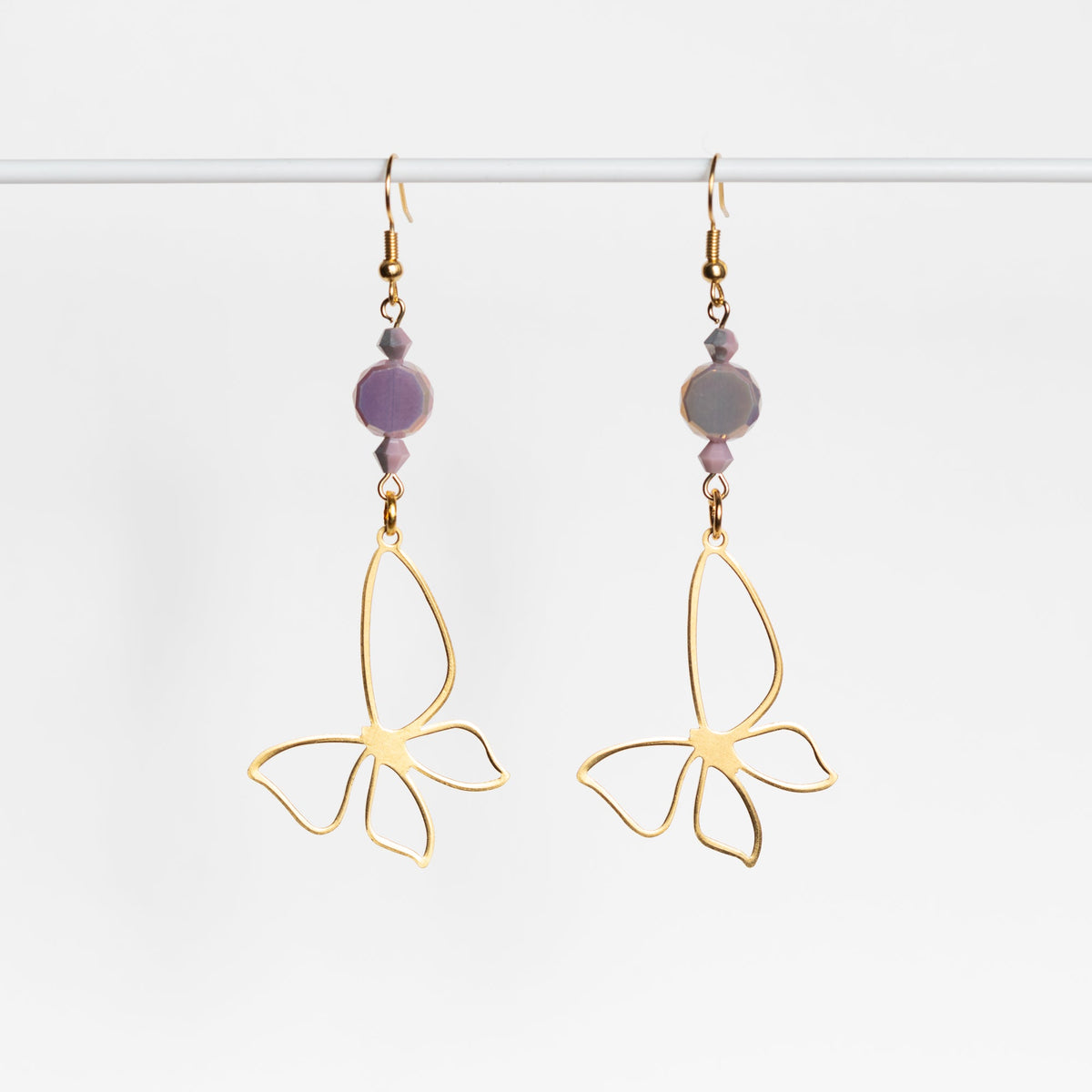 Kate's Butterfly Lupus Awareness Earrings