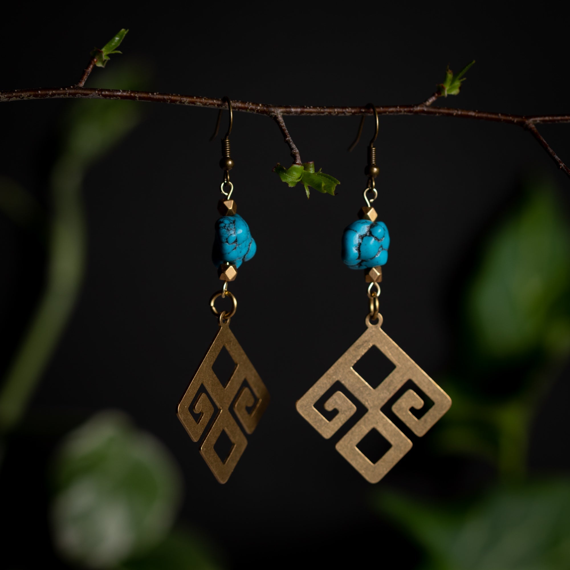 Southwest Crest Earrings