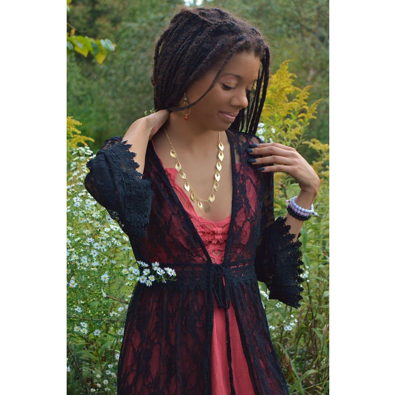 Gold Leaflet Necklace