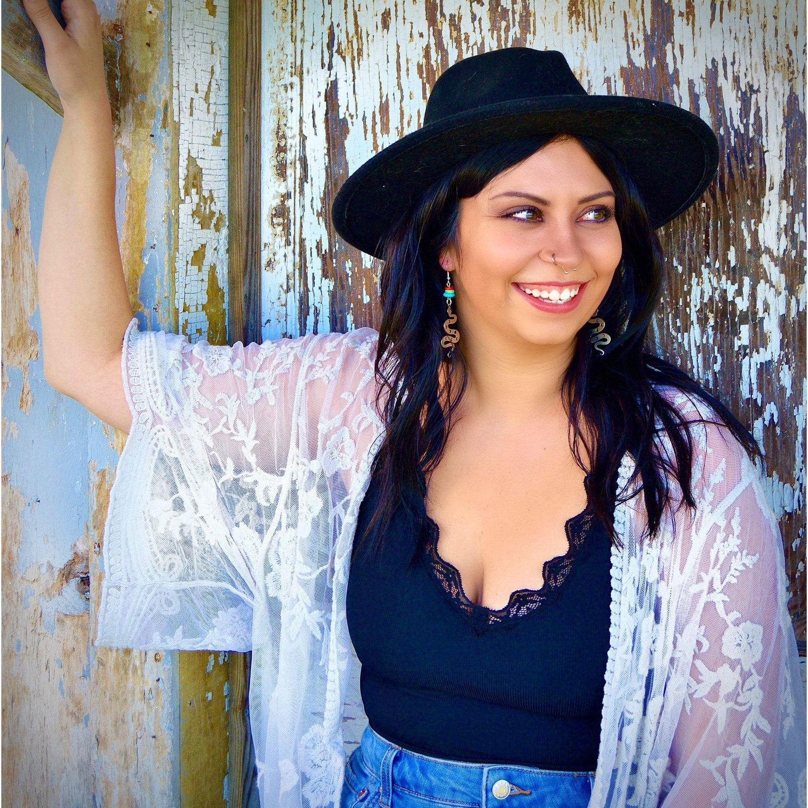 Luna Serpent Earrings