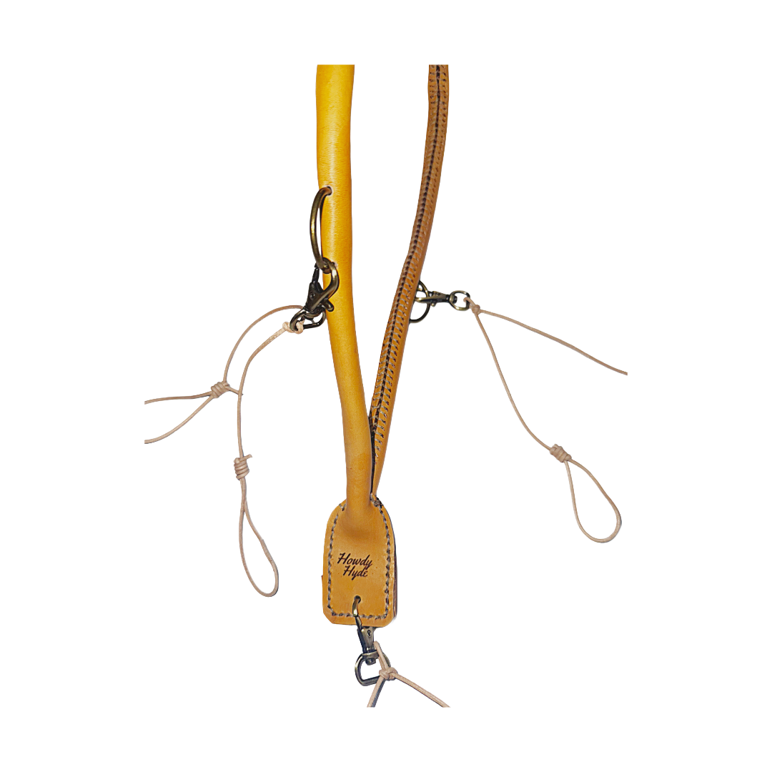 Round Leather Duck Call Lanyard