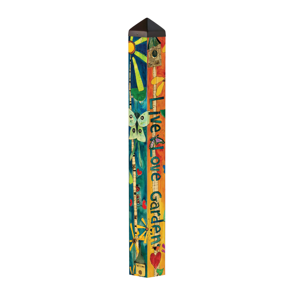40" Garden Art Poles