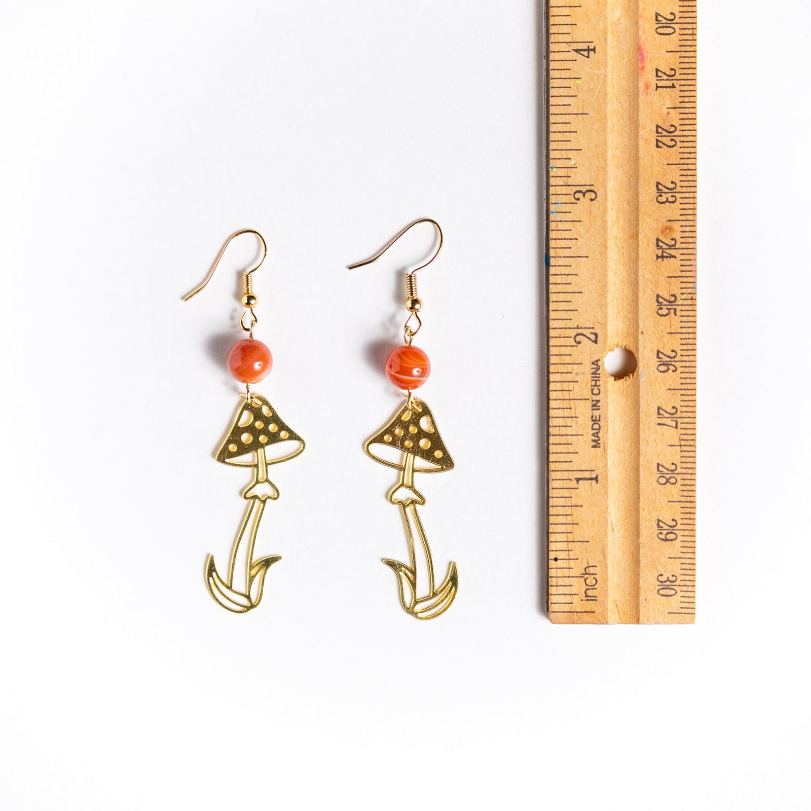 Wild Shrooms with Carnelian