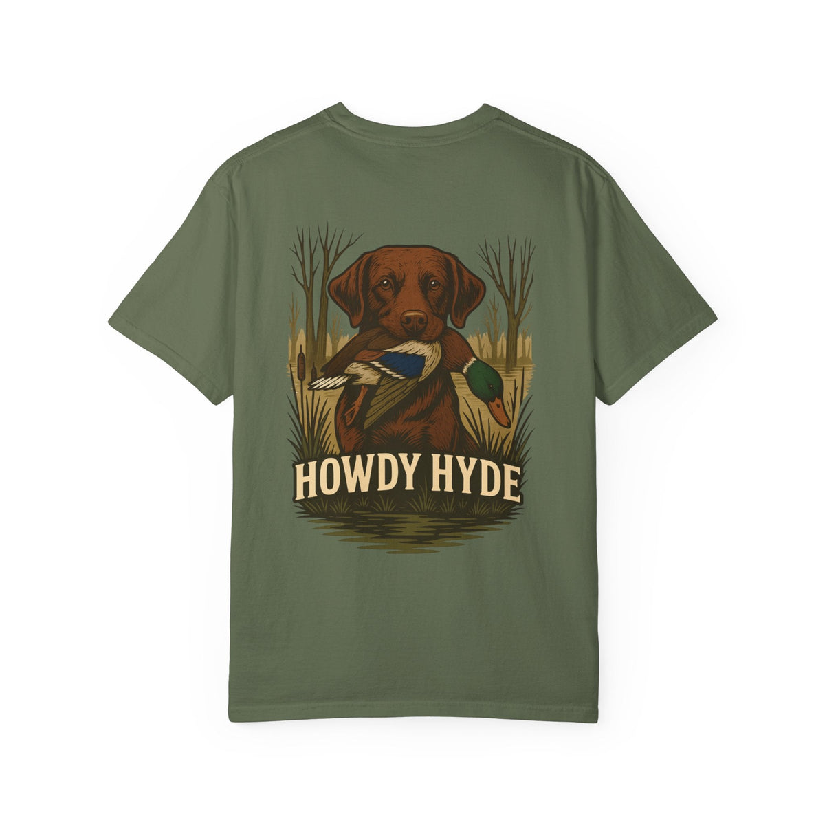 Duck Dog Scenery T-shirt