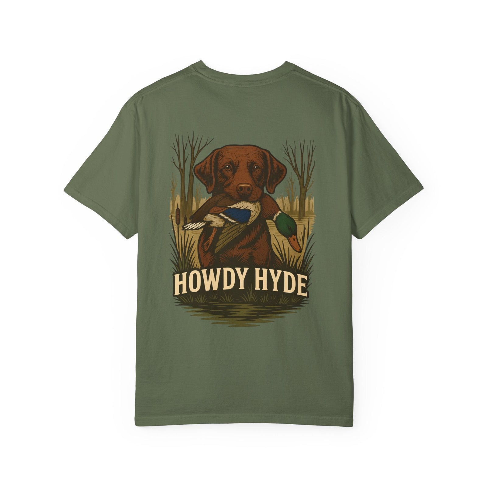 Duck Dog Scenery T-shirt