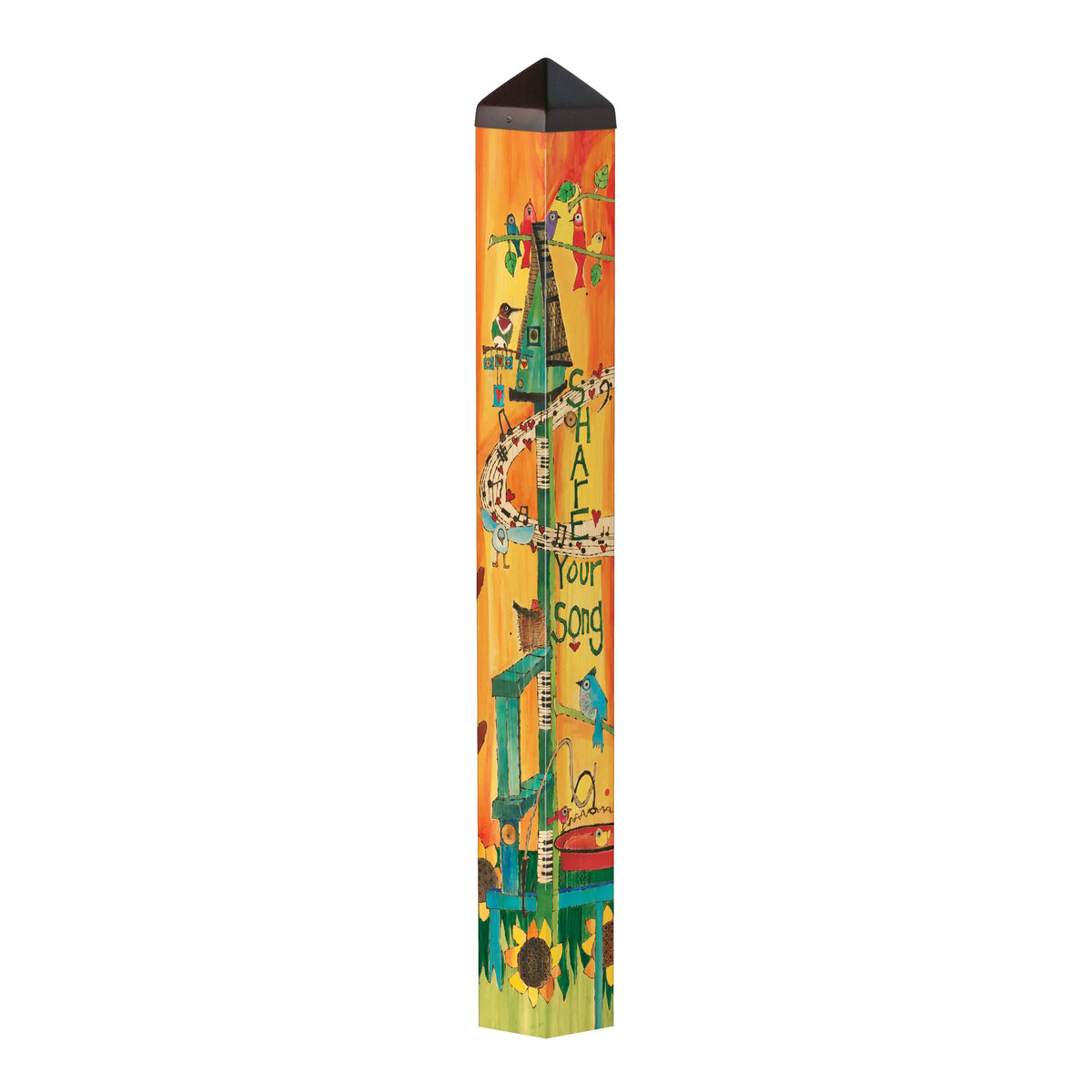 40" Garden Art Poles