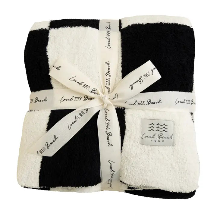 Checker Luxe Home Blanket