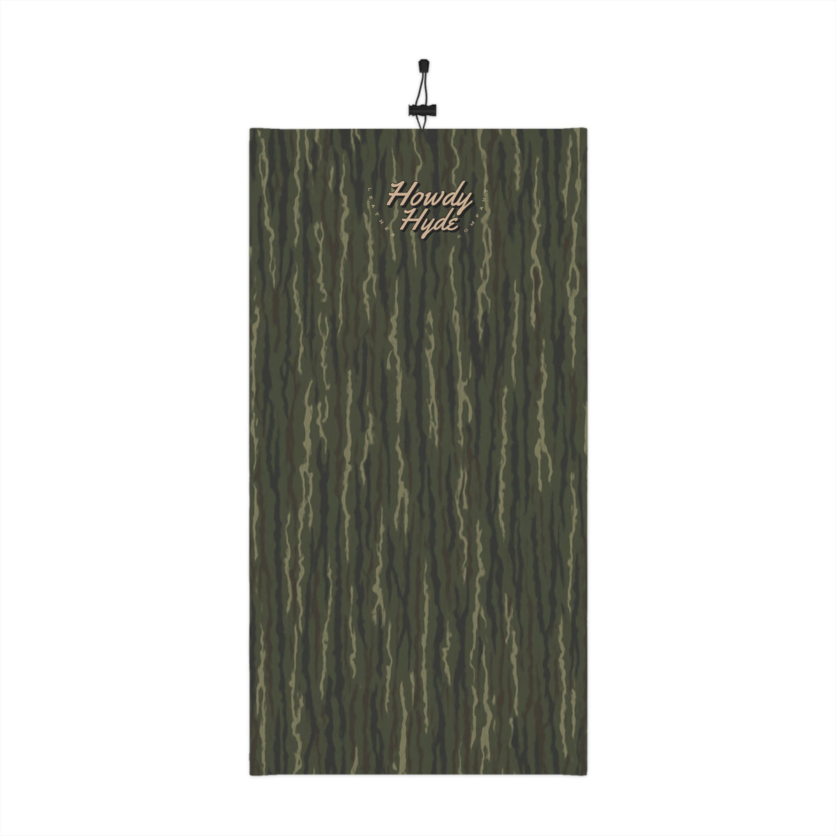 Camo Neck Gaiter With Drawstring