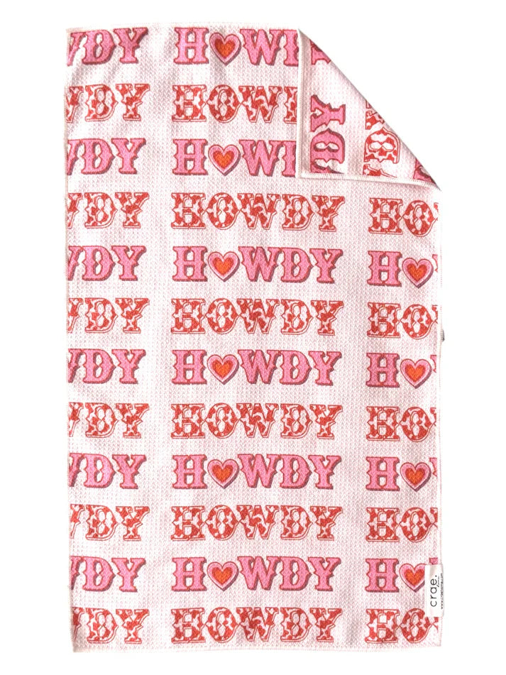 Crae.home--Howdy Double Sided Hand Towel